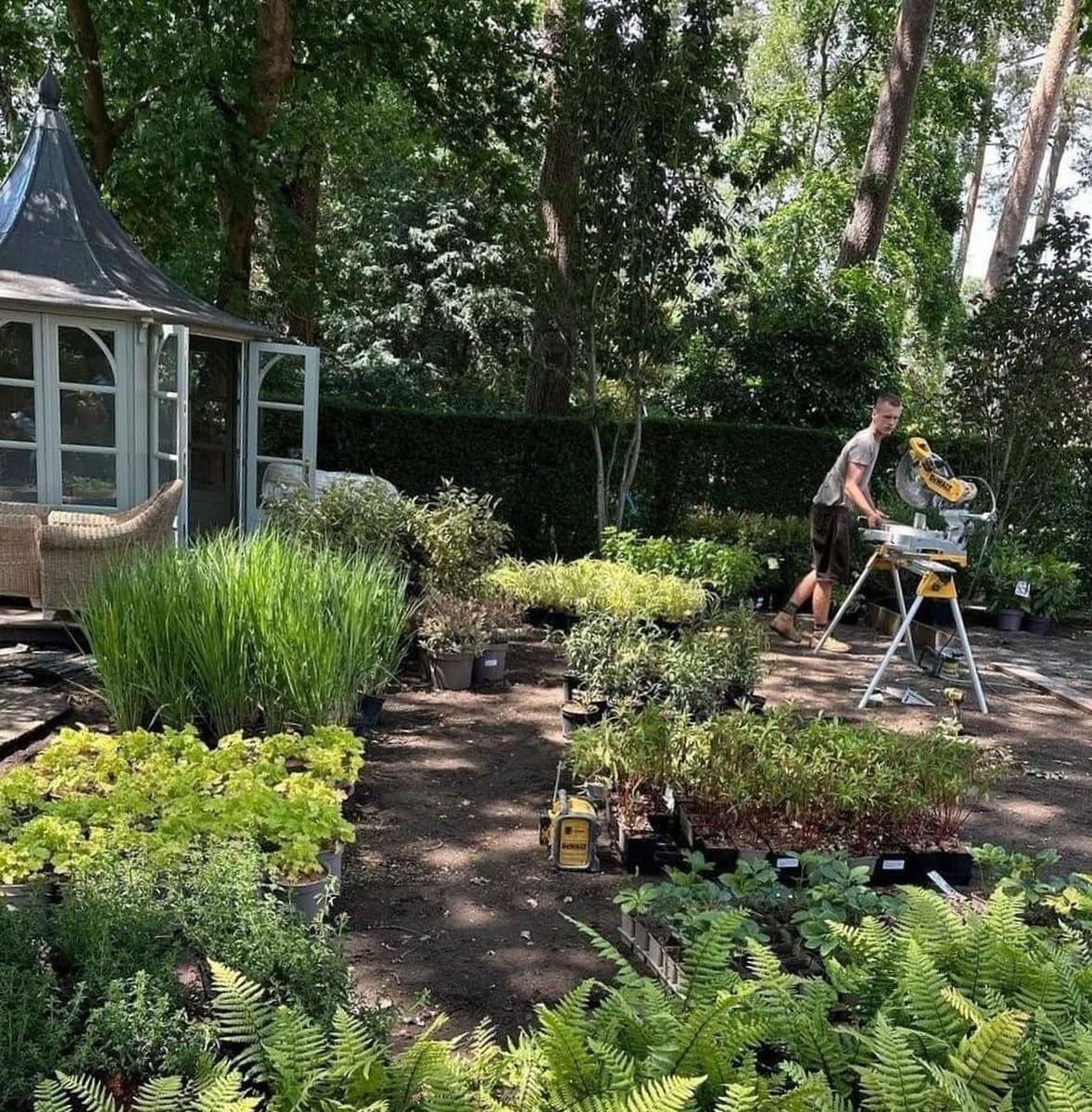 construction of our garden room