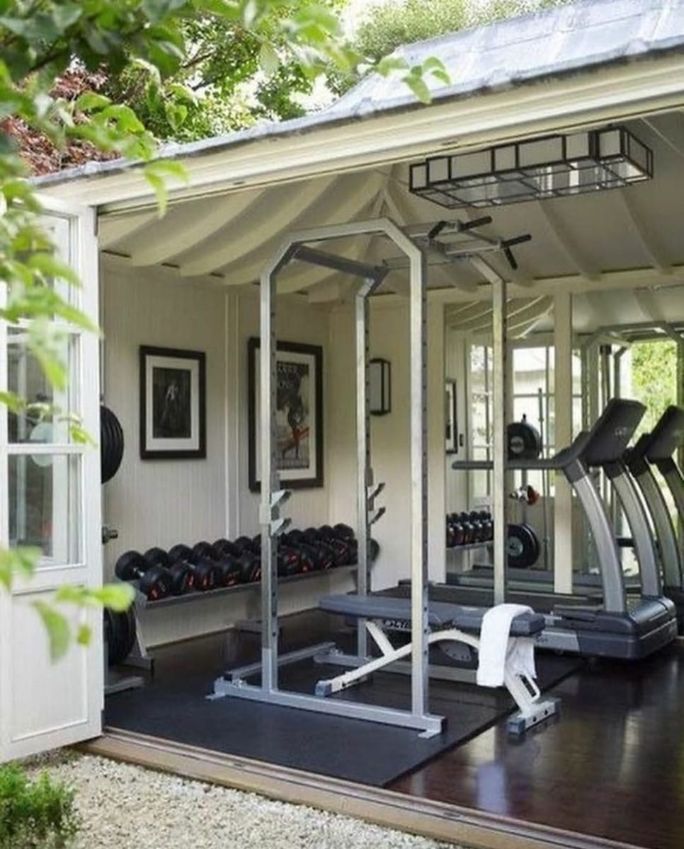 Garden Room As A Gym